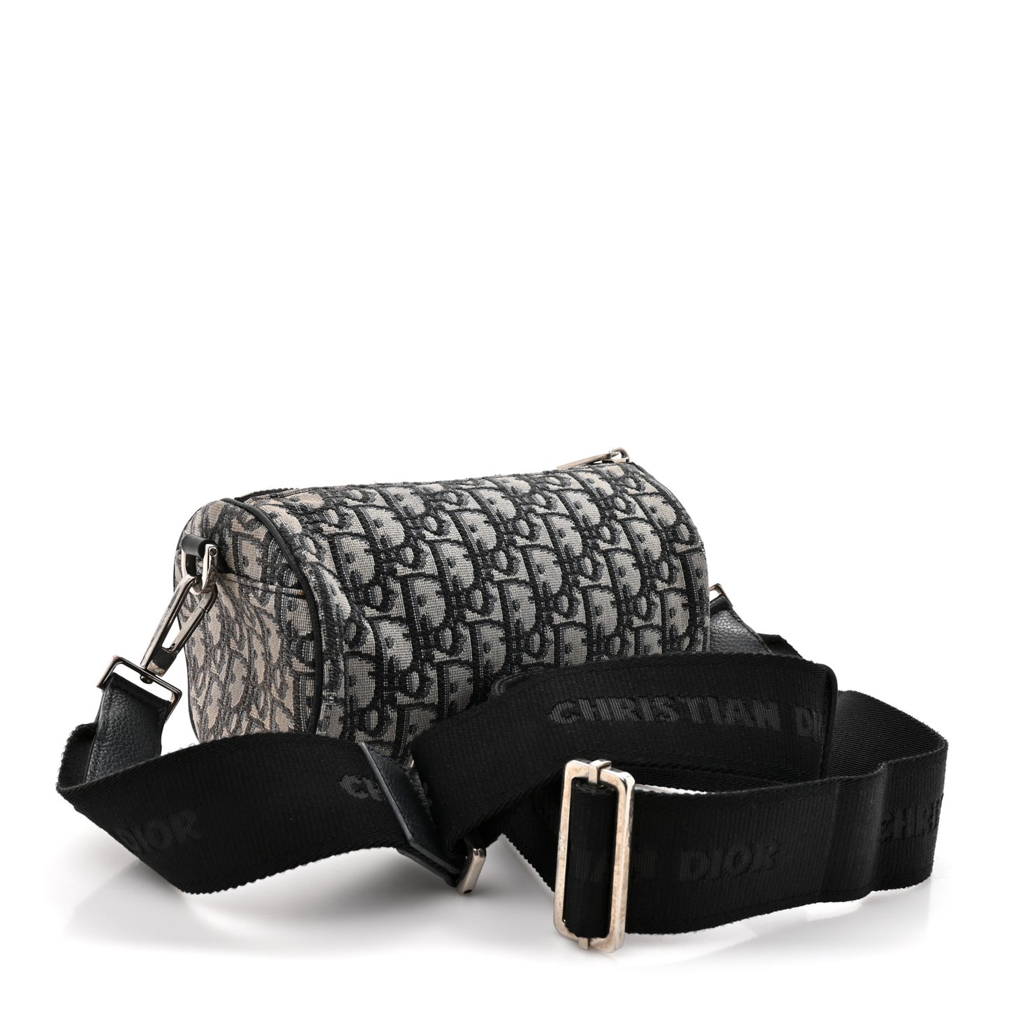 Oblique Roller Messenger Bag Blue