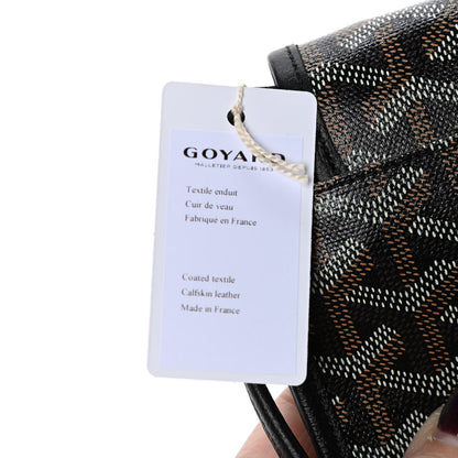 Goyard Goyardine Plumet Wallet Clutch Black 12 of 12