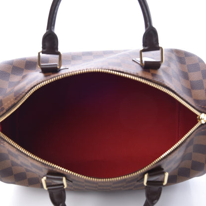 Louis Vuitton Damier Ebene Speedy 30 5 of 9