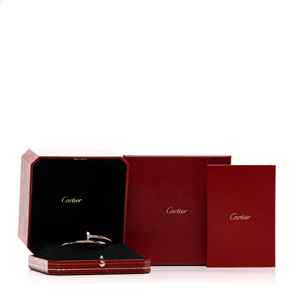 Cartier 18K Pink Gold Diamond Juste Un Clou Bracelet 17 4 of 4
