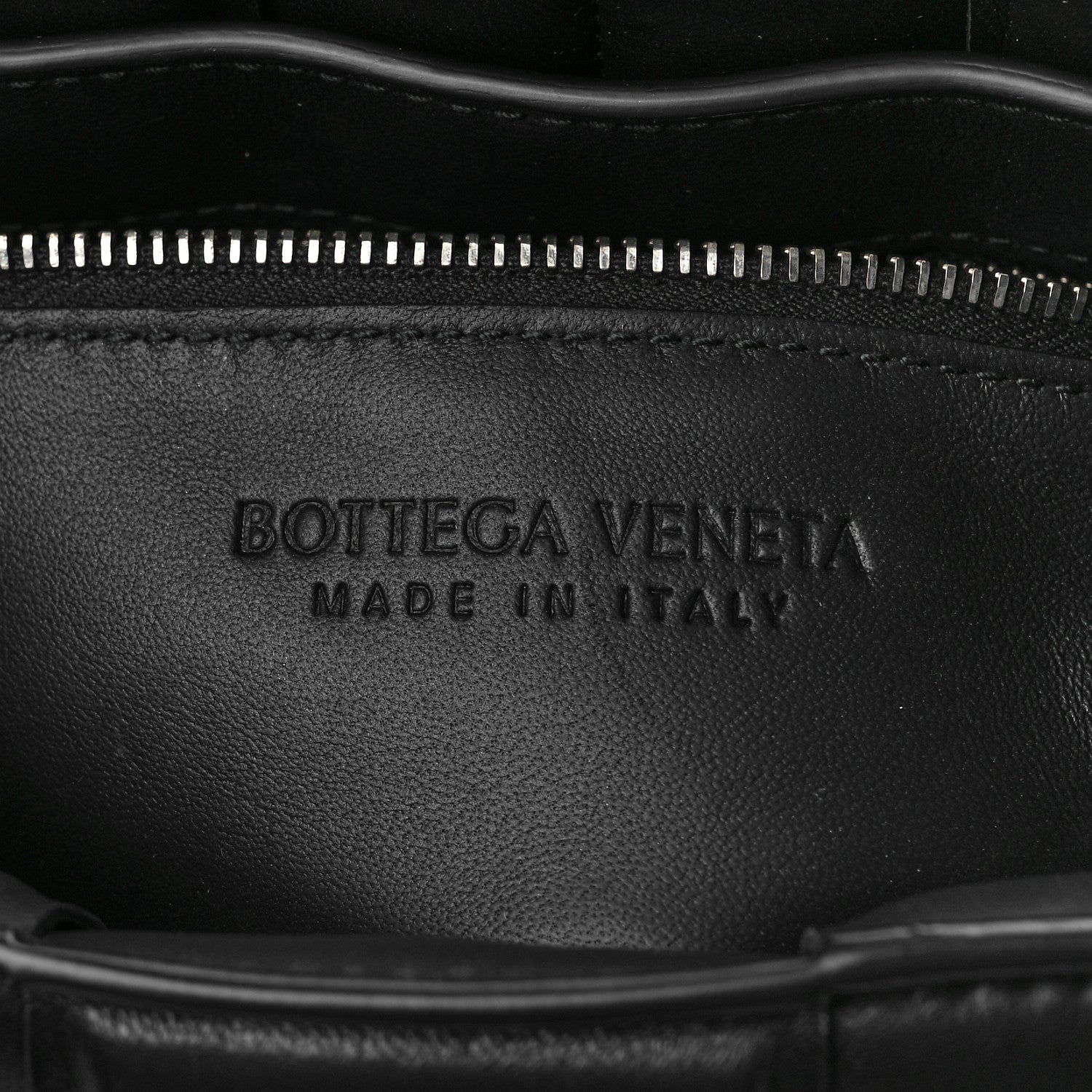 Bottega Veneta Nappa Maxi Intreccio Padded Cassette Crossbody Bag Black 6 of 8