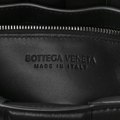 Bottega Veneta Nappa Maxi Intreccio Padded Cassette Crossbody Bag Black 6 of 8