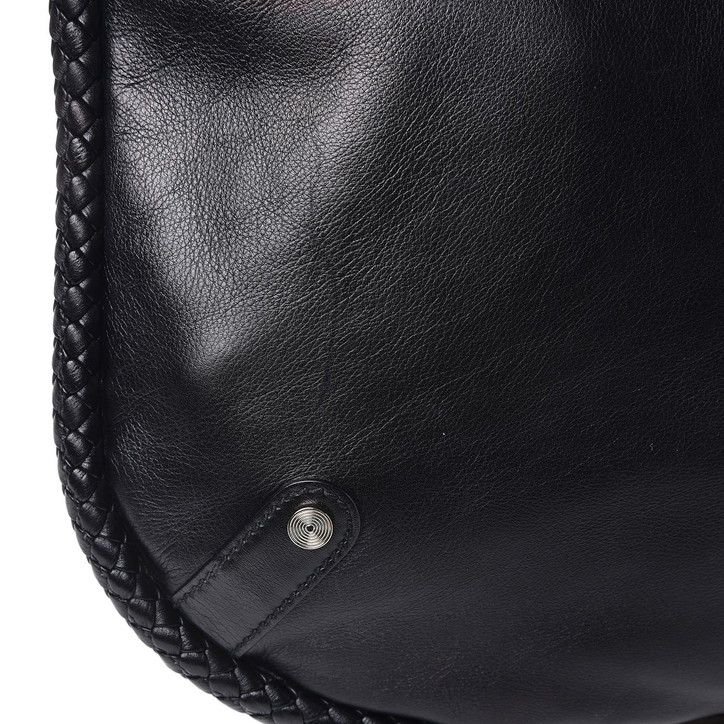 Calfskin Medium Britt Tassel Shoulder Bag Black