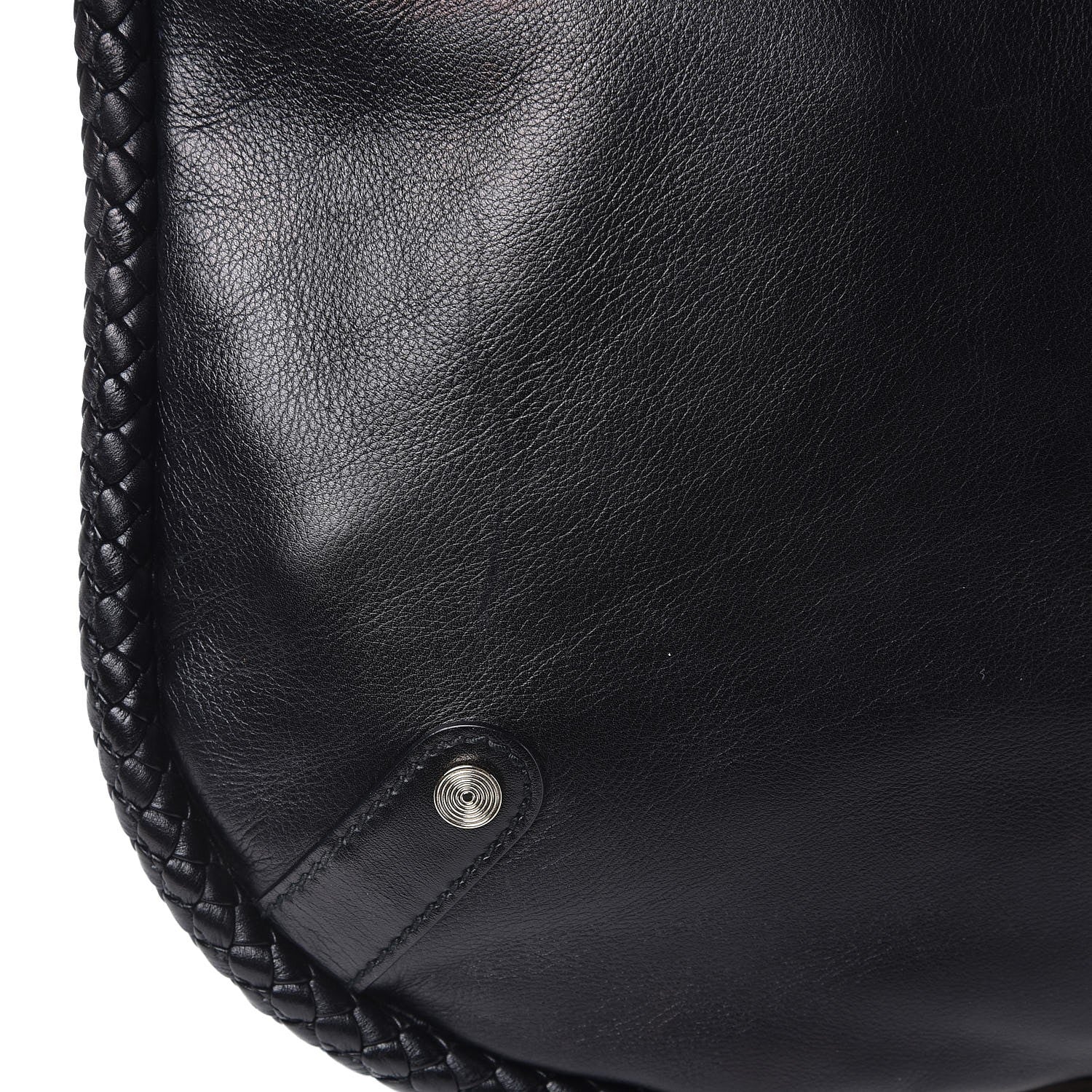 Gucci Calfskin Medium Britt Tassel Shoulder Bag Black 8 of 9