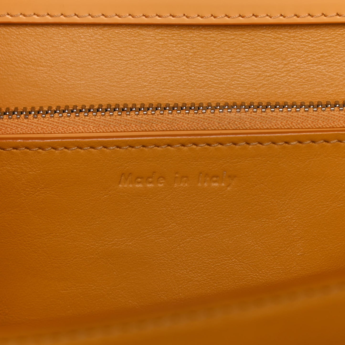 Spazzolato Calfskin Medium Classic Box Flap Bag Daffodil