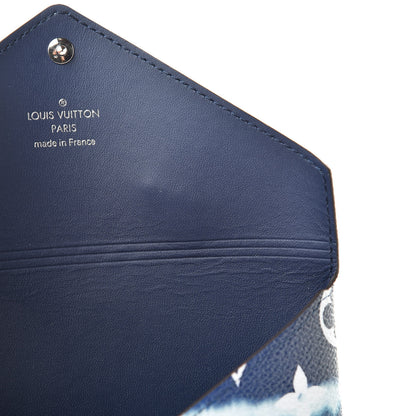 Louis Vuitton Monogram Escale Medium Kirigami Pochette Insert Blue 8 of 8