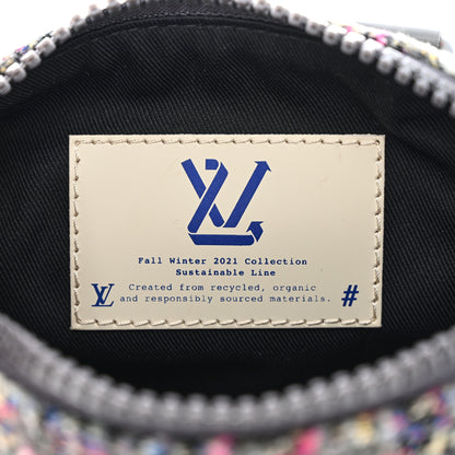 Louis Vuitton Wool Keepall XS Multicolor 7 of 10