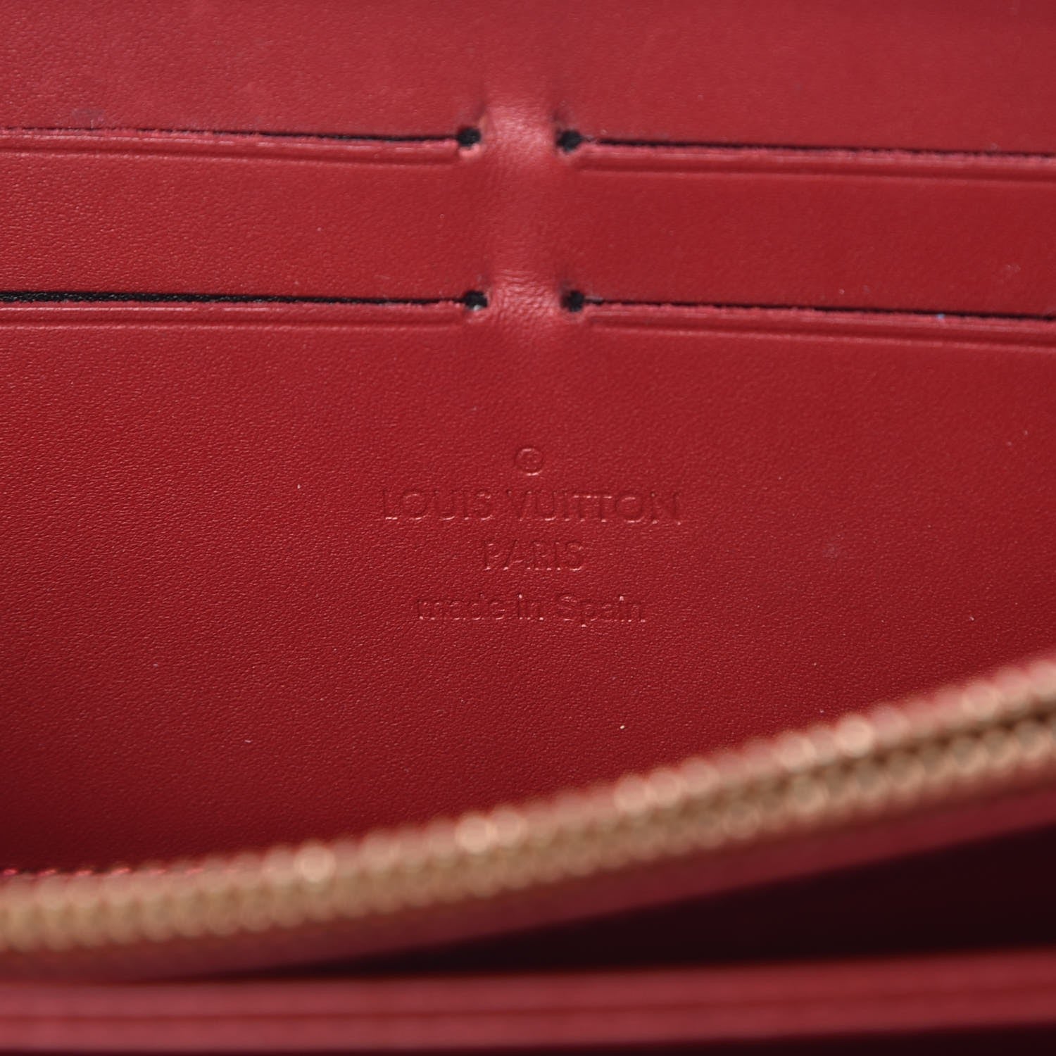 Louis Vuitton Vernis Zippy Wallet Pomme D'Amour 6 of 10