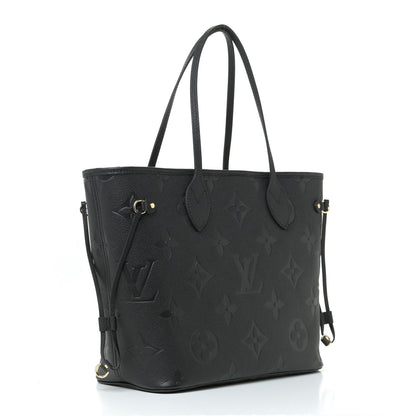 Louis Vuitton Empreinte Monogram Giant Neverfull MM Black 3 of 9