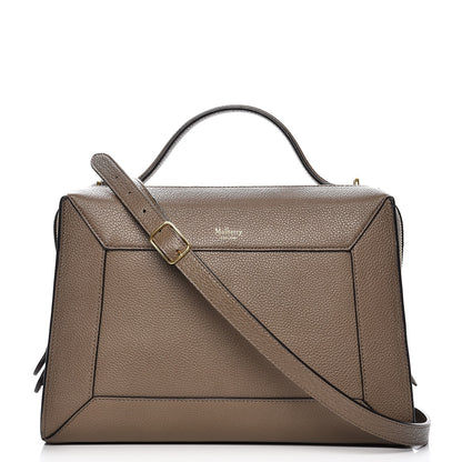 Mulberry Small Classic Grain Calfskin Hopton Clay 1 of 10