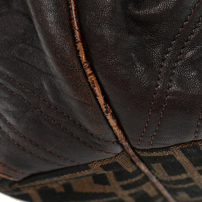 Fendi Zucca Nappa Nuvolata Vitello Tortuga Spy Tobacco Moro 14 of 14