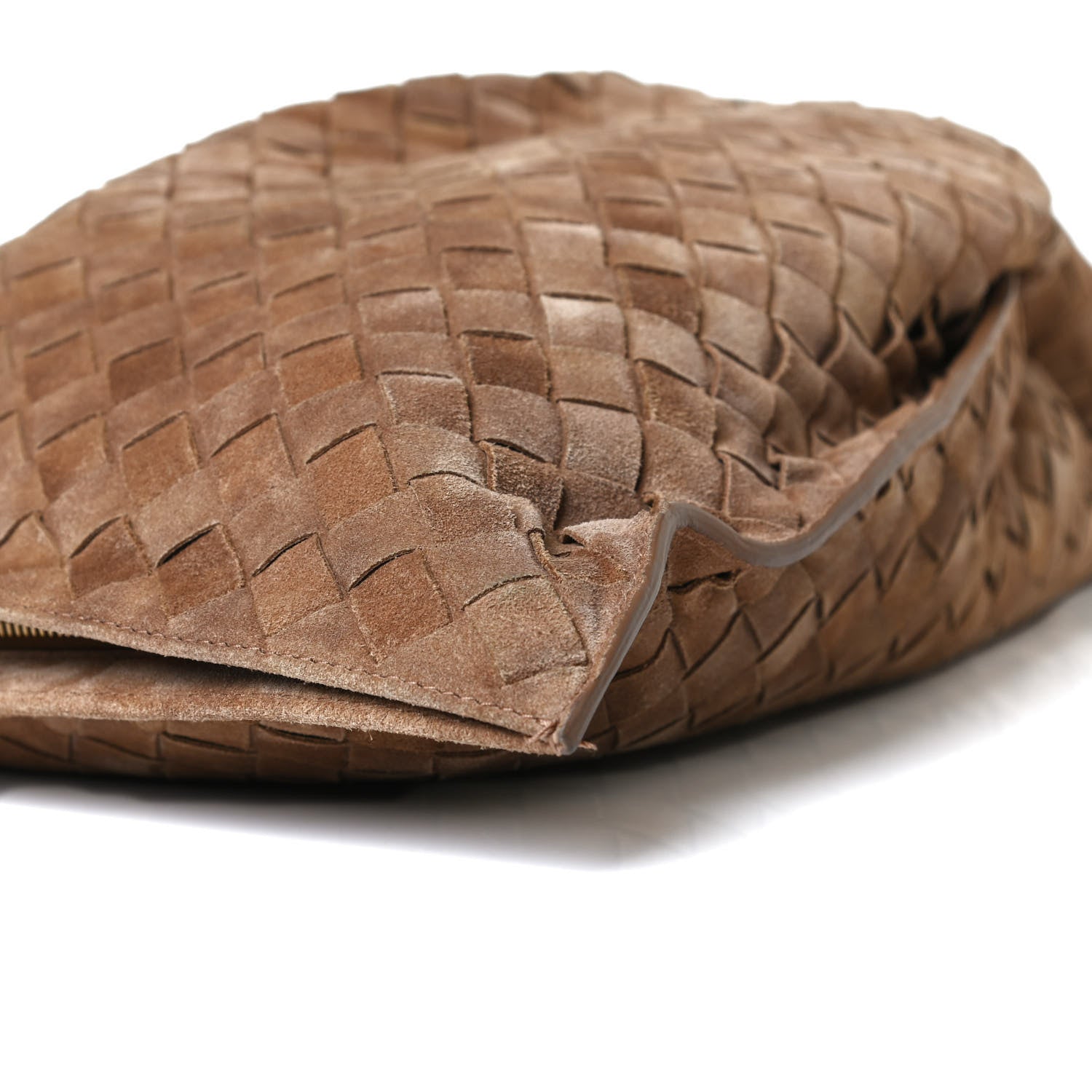 Bottega Veneta Suede Intrecciato BV Twist Caramel 11 of 18