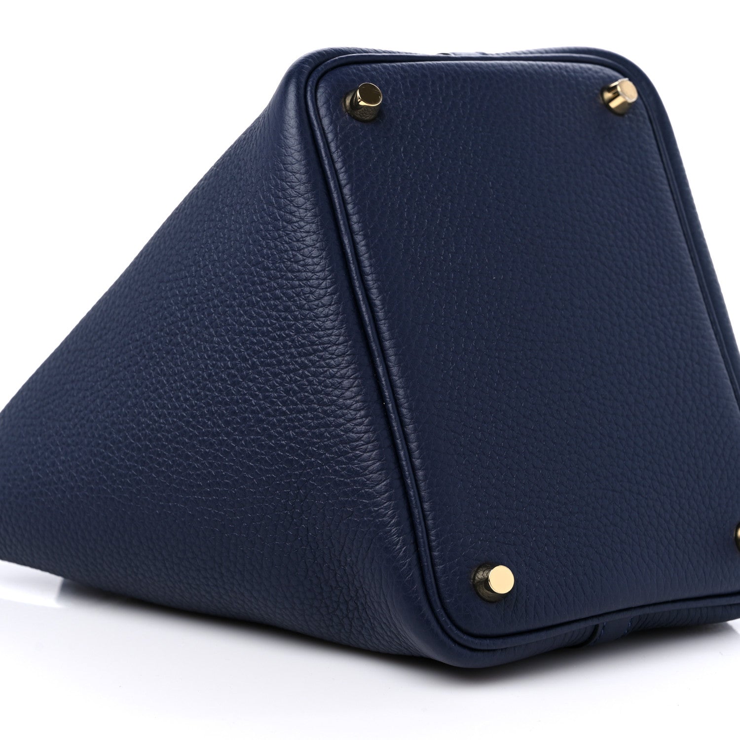 Hermes Taurillon Clemence Picotin Lock 18 PM Bleu Nuit 7 of 9