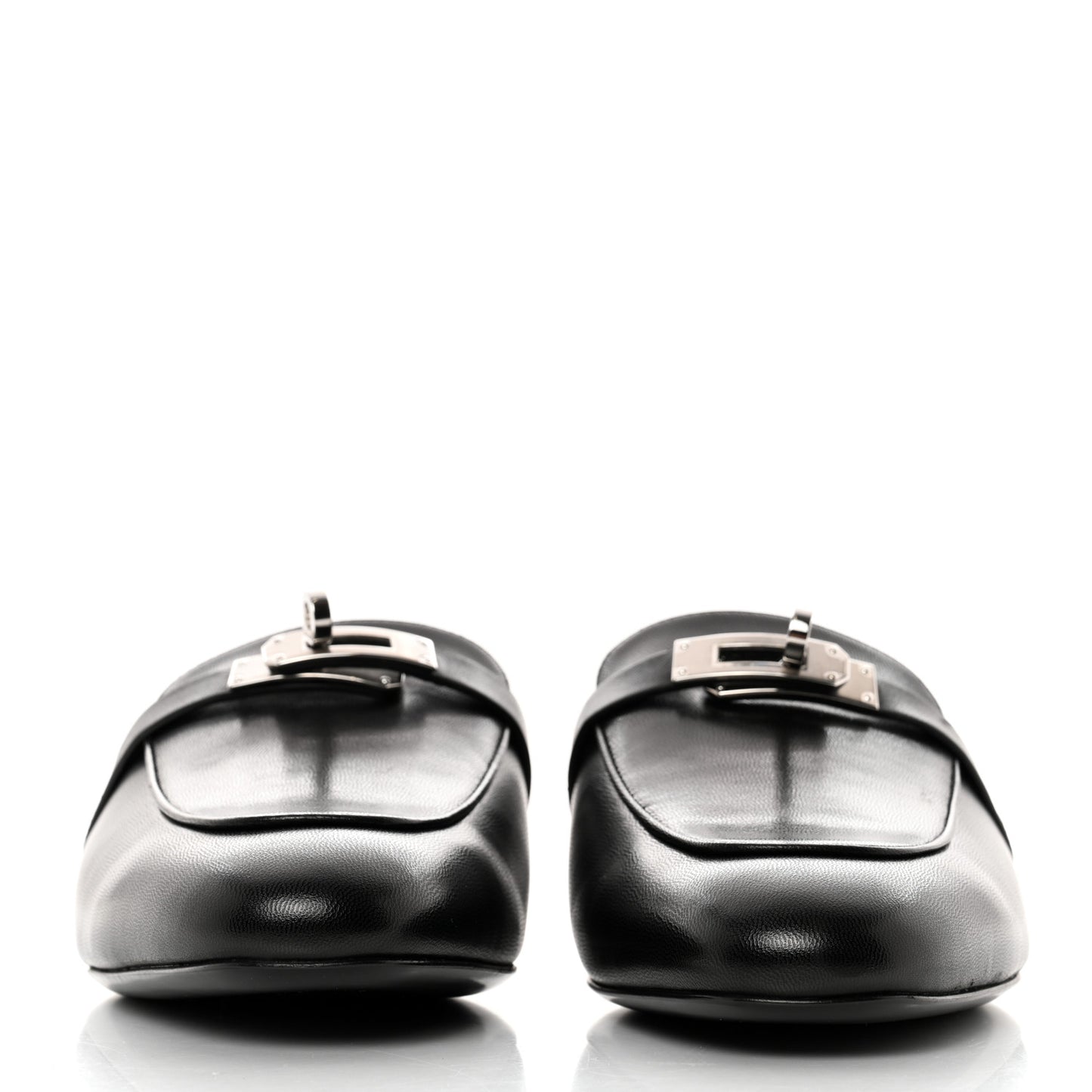 Goatskin Oz Mules 40 Black