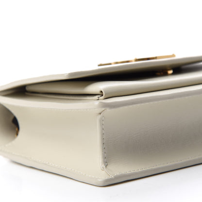 Saint Laurent Calfskin Monogram Sunset Chain Wallet Blanc Vintage 6 of 10