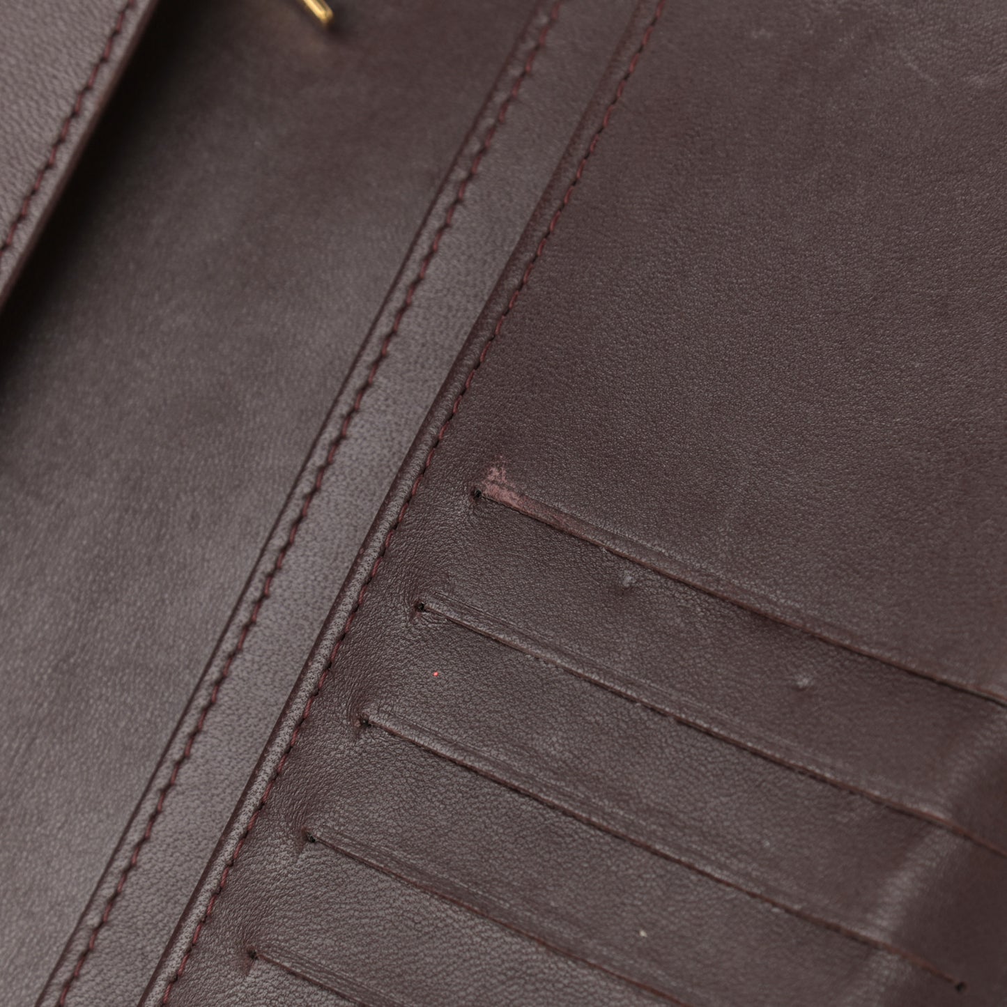 Lambskin Quilted Yen Wallet Black
