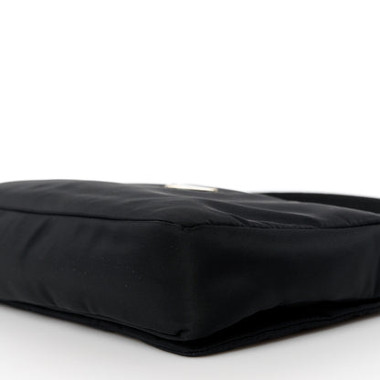 Prada Tessuto Nylon Shoulder Bag Black 12 of 13