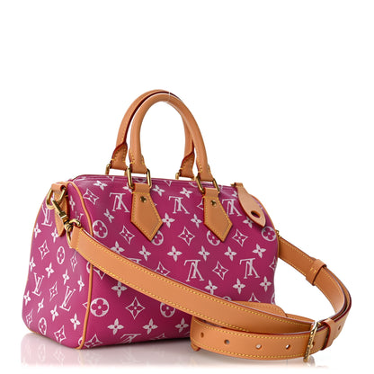 Louis Vuitton Calfskin Monogram Speedy P9 Bandouliere 25 Agate 4 of 10