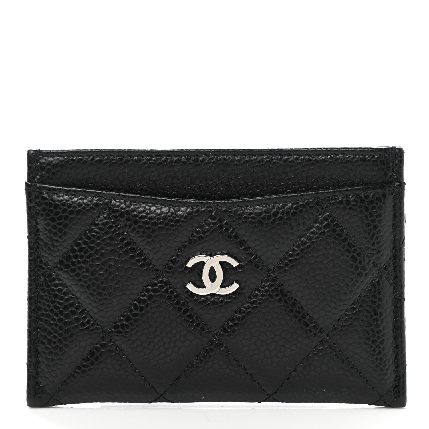 Chanel Caviar Quilted Card Holder Black 1 of 9