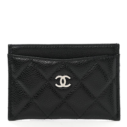 Chanel Caviar Quilted Card Holder Black 1 of 9