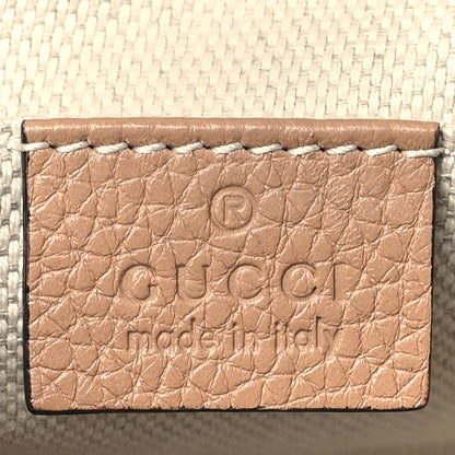 Gucci Pebbled Calfskin Small Soho Disco Bag Camelia 6 of 11