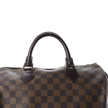 Louis Vuitton Damier Ebene Speedy 30 9 of 10