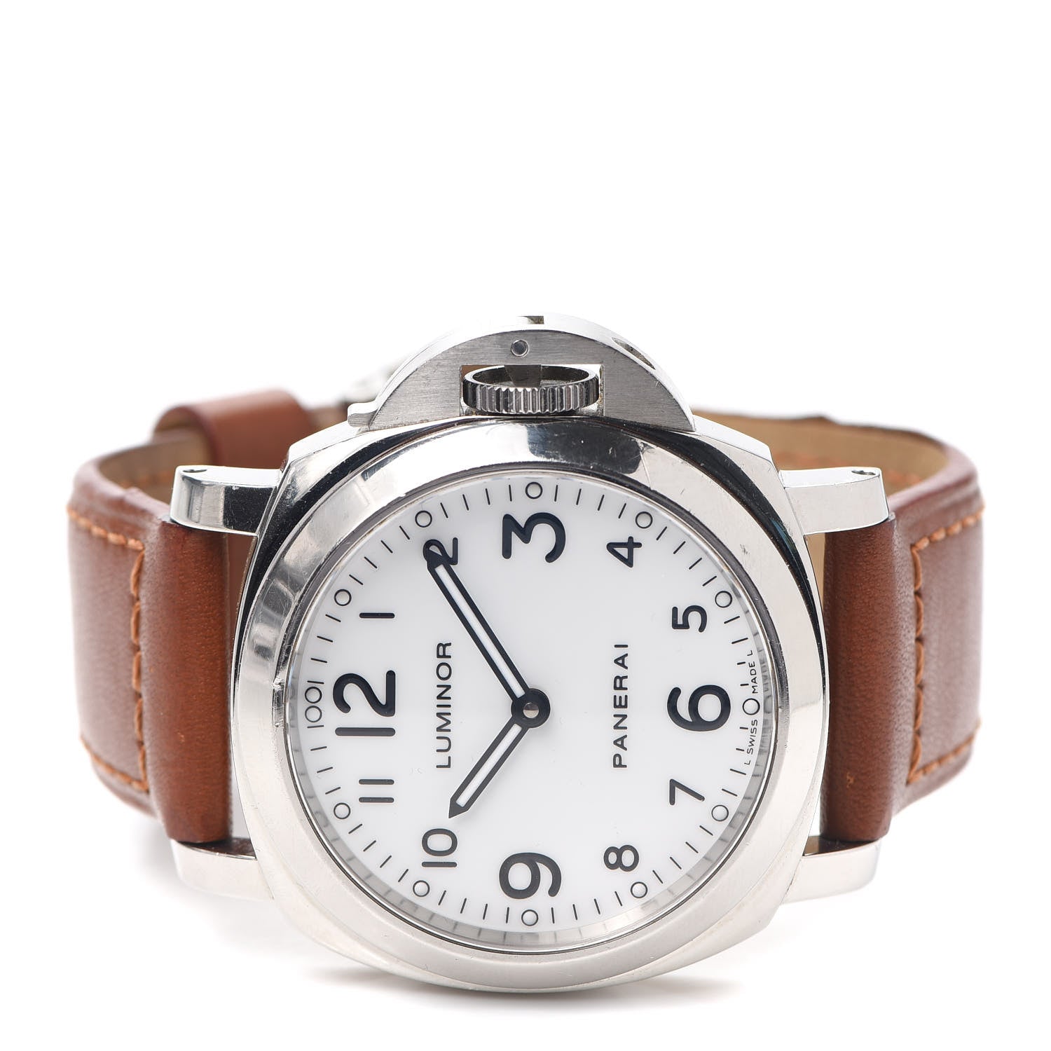 Panerai Stainless Steel Calfskin 44mm Luminor Marina Manual Winding Watch PAM00114 2 of 14