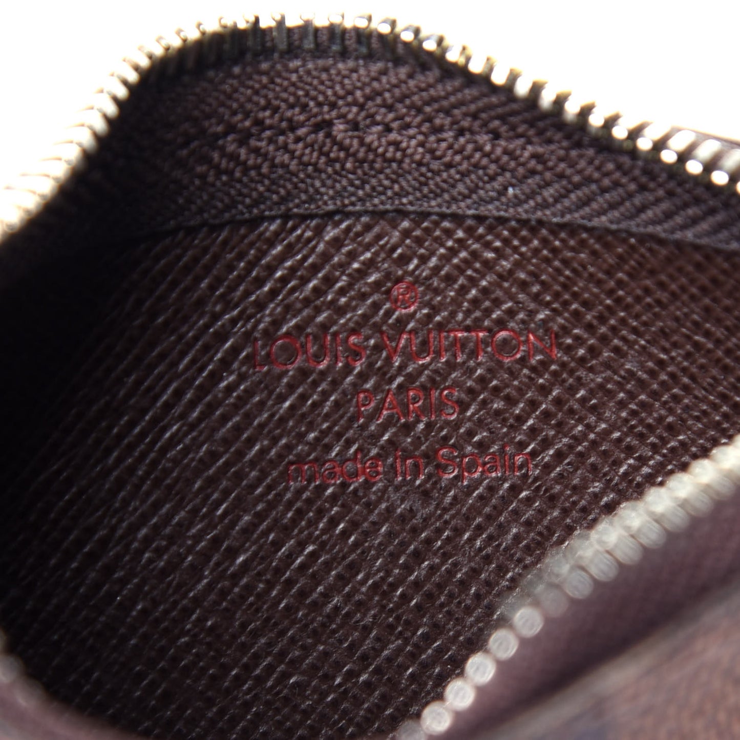 Damier Ebene Key Pouch