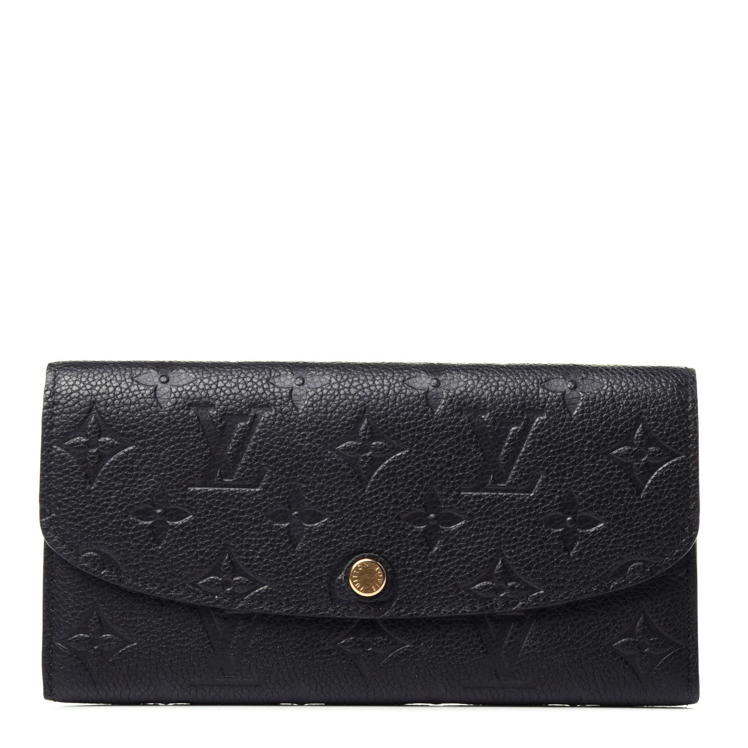 Louis Vuitton Empreinte Emilie Wallet Black Dune 1 of 9