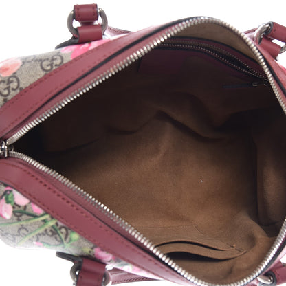 Gucci GG Supreme Monogram Blooms Small Boston Beige Multicolor Dry Rose 6 of 10