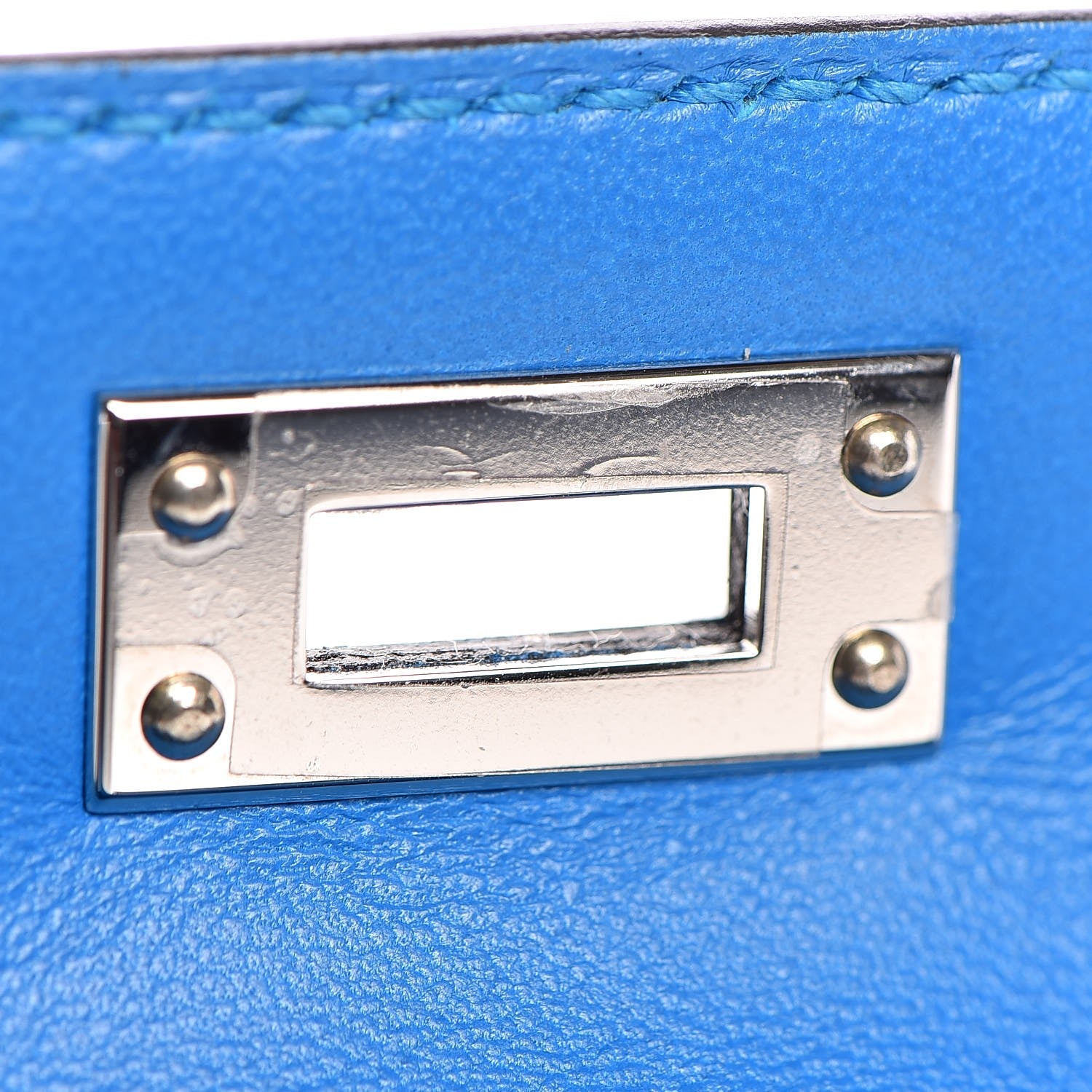 Hermes Chevre Mysore Mini Kelly Sellier 20 Bleu Zanzibar 22 of 30