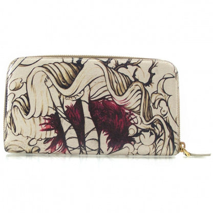 Prada X JAMES JEAN Cervo Lux Fairy Print Zip Around Wallet 2 of 10