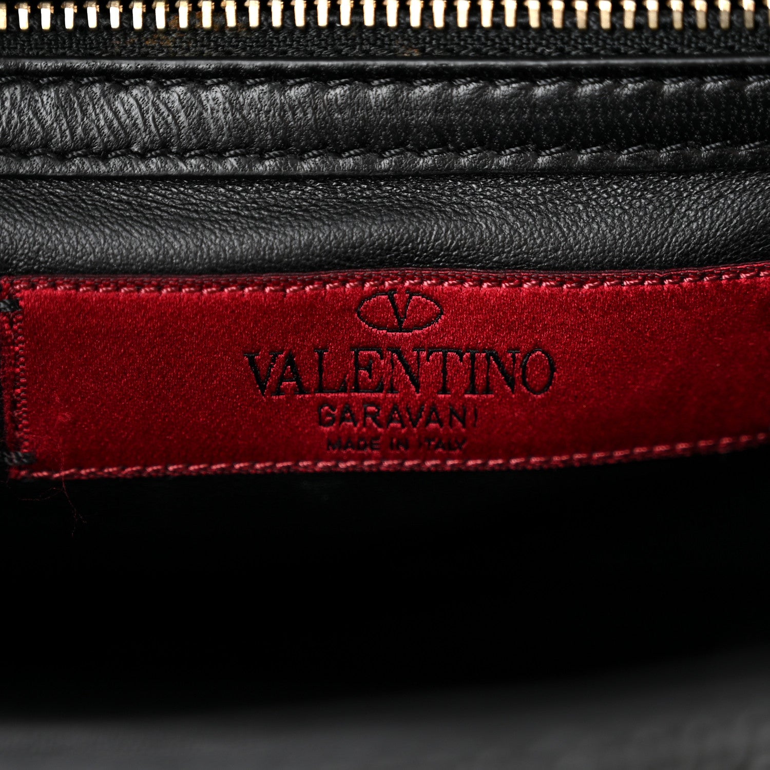 Valentino Garavani Nappa Crystal Small Glam Lock Rockstud Flap Black Multicolor 5 of 8