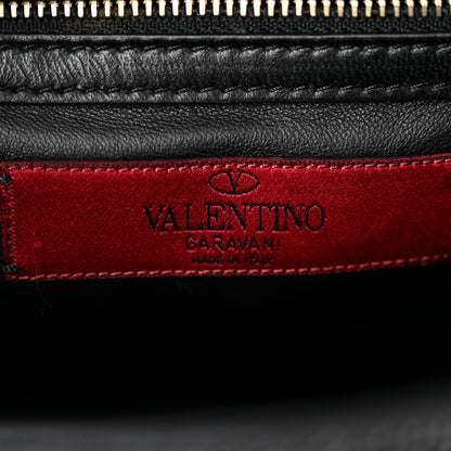 Valentino Garavani Nappa Crystal Small Glam Lock Rockstud Flap Black Multicolor 5 of 8