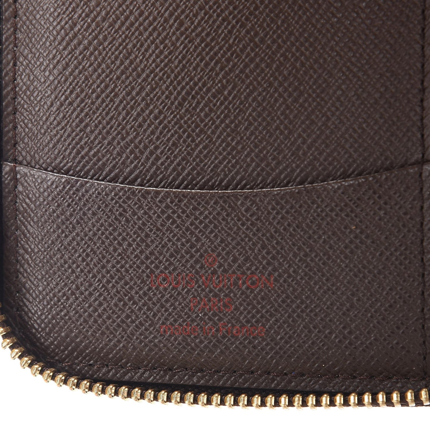 Damier Ebene Zippy Compact Wallet