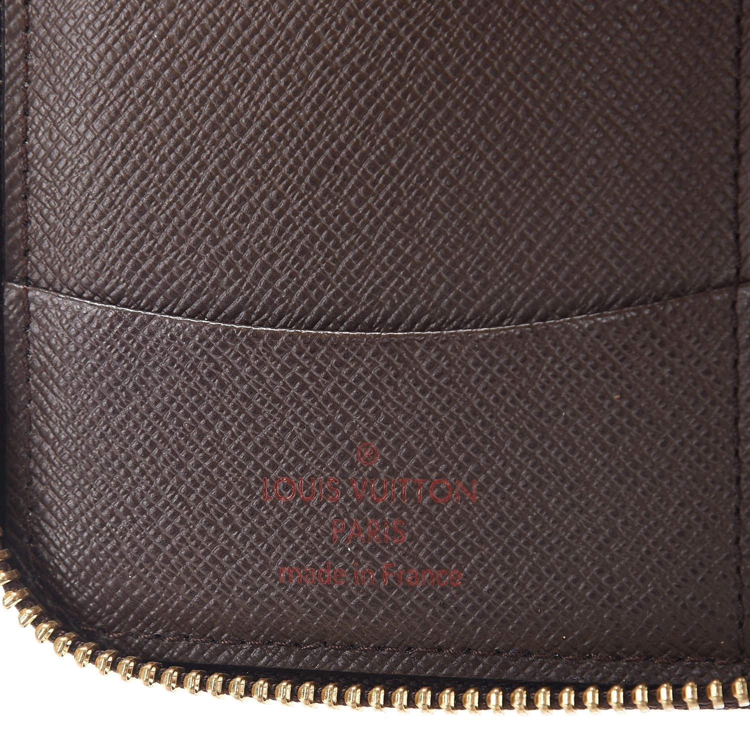 Louis Vuitton Damier Ebene Zippy Compact Wallet 6 of 7