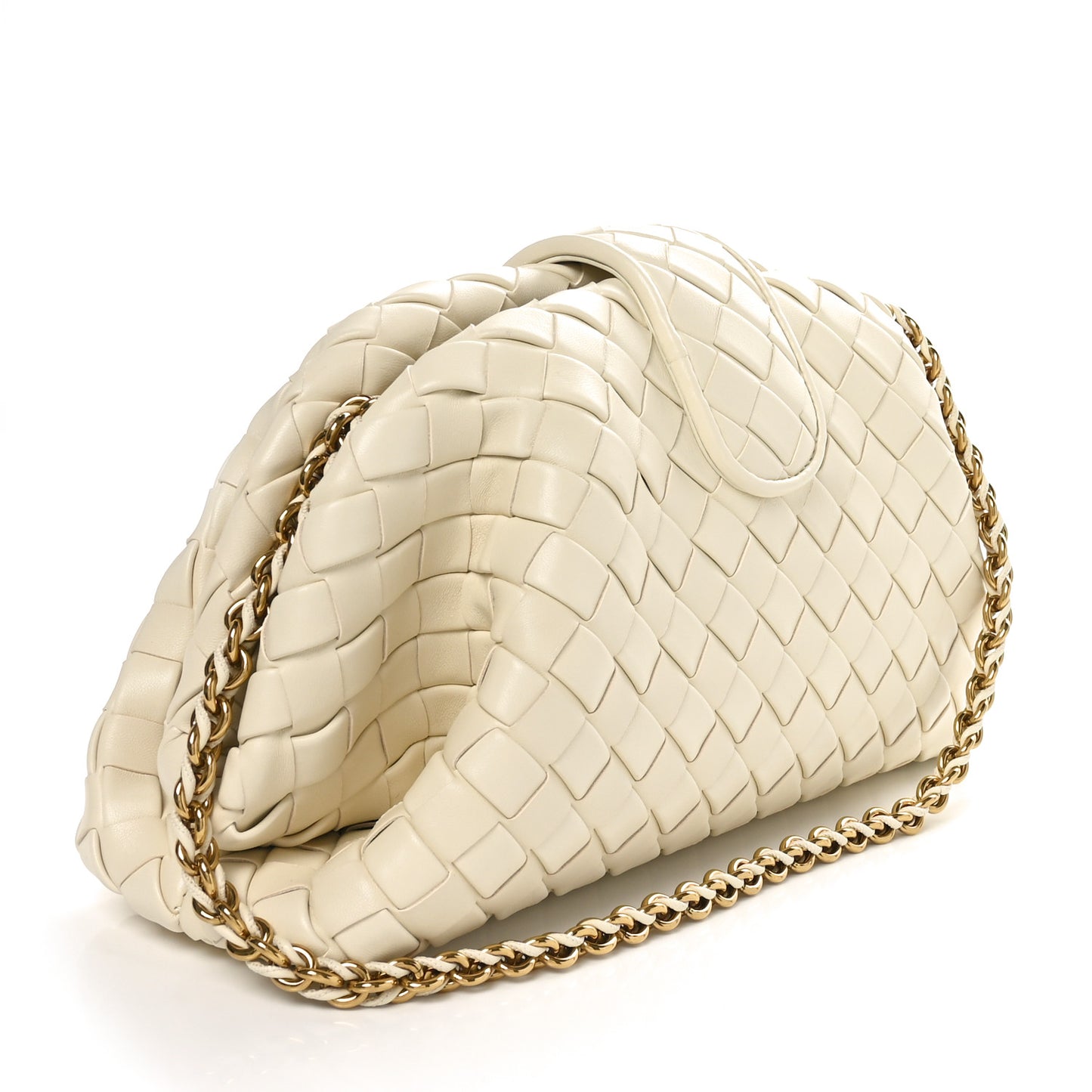Nappa Intrecciato Teen The Lauren 1980 Clutch With Chain String