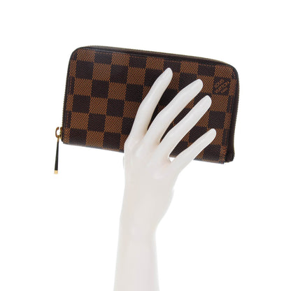 Louis Vuitton Damier Ebene Zippy Compact Wallet 2 of 7