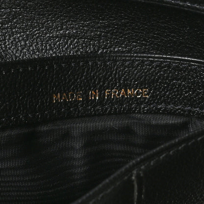 Chanel Goatskin Yen Wallet Black 7 of 8