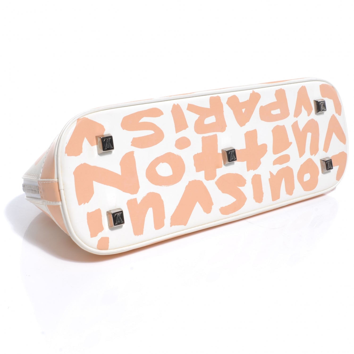 Louis Vuitton Graffiti Alma Horizontal Peach 4 of 7