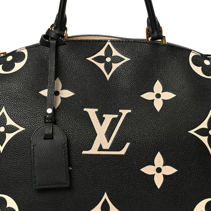 Louis Vuitton Empreinte Monogram Giant Grand Palais Black Beige 8 of 10