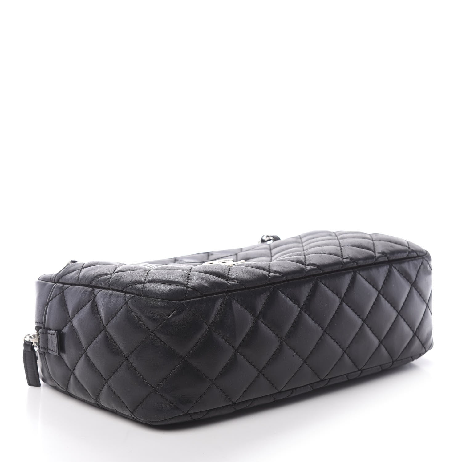 Chanel Lambskin Quilted Medium Camera Case Black 3 of 17