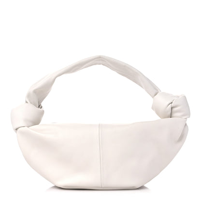 Bottega Veneta Calfskin Mini Double Knot Bag White 1 of 9