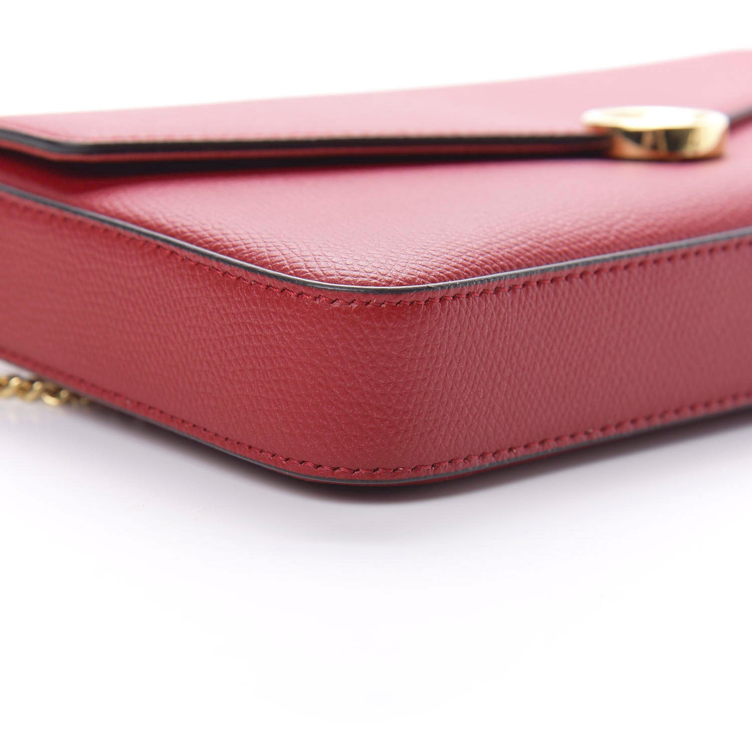 Fendi Vitello Cruise F is Fendi Envelope Wallet on Chain with Pouches Fragola 7 of 13