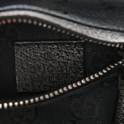 Gucci GG Monogram Double Pocket Belt Bag Black 7 of 11
