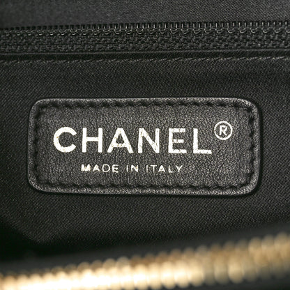 Chanel Caviar Quilted Grand Shopping Tote GST Black 7 of 11