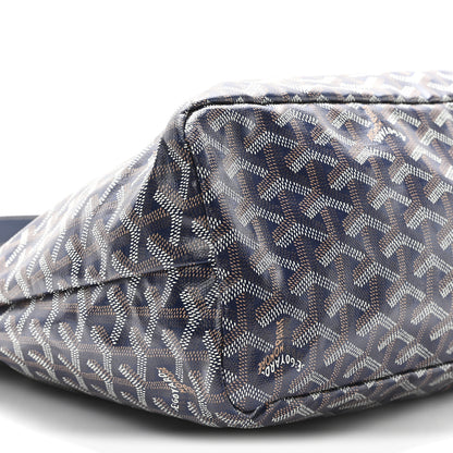 Goyard Goyardine Boheme Hobo Navy Blue 10 of 13