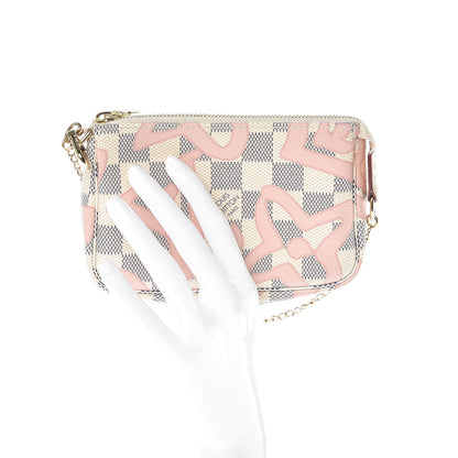 Louis Vuitton Damier Azur Tahitienne Mini Pochette Accessories 2 of 7
