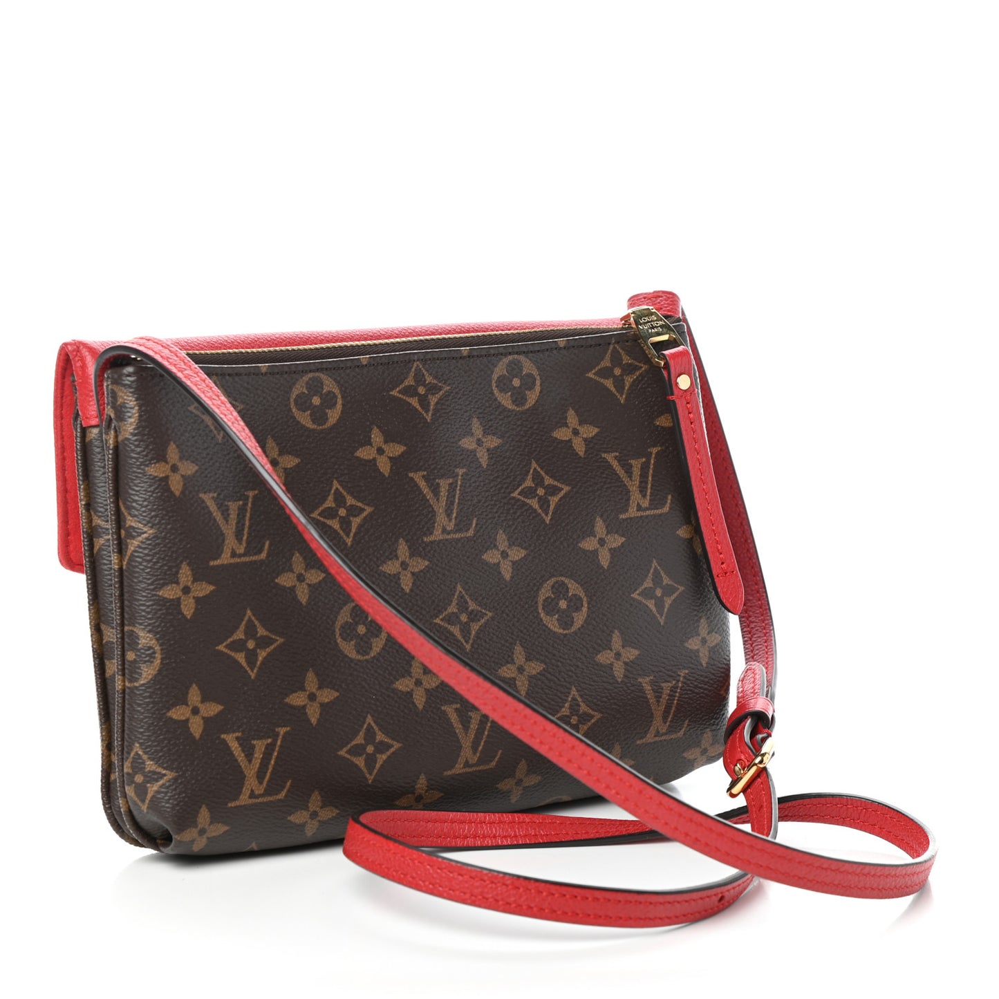 Monogram Twice Pochette Cherry