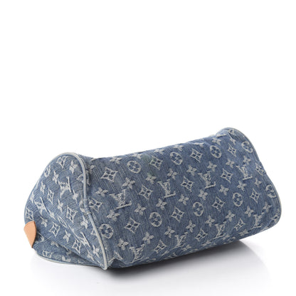 Louis Vuitton Monogram Denim Neo Speedy Blue 3 of 8